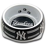 New York Yankees Dog Food Water Bowl Large MLB Officially Licensed Use it as a Chip Bowl