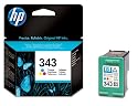 HP Original C8766EE Ink Cartridge No 343 Tri-colour (7ml)