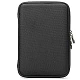 Amazon Kindle Fire Tablet 7 Inch Case Hard Cover ( Newest Model , 4th Generation ) Black Carrying Case