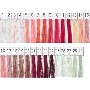 【クリックで詳細表示】エースクラウン ミシン糸60番手 色番号28(1列目)