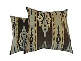 Newport Layton Home Fashions 2-Pack Mohawk Pillow, Desert