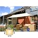 Corasol Premium Sonnensegel 3,5x4,5m rechteckig sandbeige