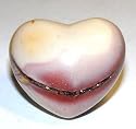 Mookite Polished Gemstone Crystal Heart - LARGE
