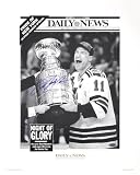 Mark Messier New York Rangers - Daily News Frontpage - Autographed 16x20 Photograph