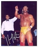 Hulk Hogan - with Ali - Autographed 8x10 Photograph