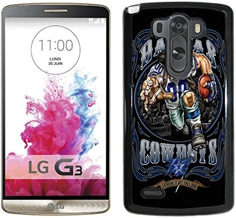 Dallas Cowboys 01 Black Case with Fashion and Unique Design for Grace LG G3