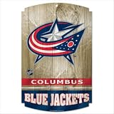 NHL Columbus Blue Jackets Wood Sign