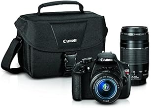 Canon EOS Rebel T5 Digital SLR Camera with EF-S 18-55mm IS II + EF 75-300mm f/4-5.6 III Bundle