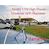 Universal WiFi Booster Repeater Kit for Sharing Remote Internet Locally