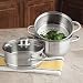 Fagor Stainless-Steel 2-Quart Double Boiler with Steamer Insert