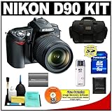 Nikon D90 Digital SLR Camera with 18-105mm AF-S DX VR Nikkor Lens [Outfit]  ....