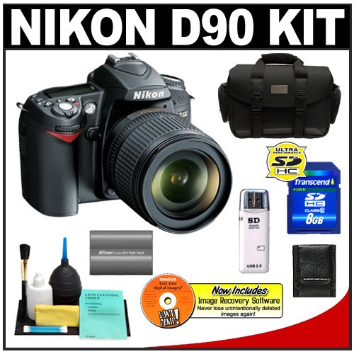 Nikon D90 Digital SLR Camera with 18105mm AFS DX VR Nikkor Lens