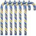 Denver Nuggets Candy Cane Ornament Set