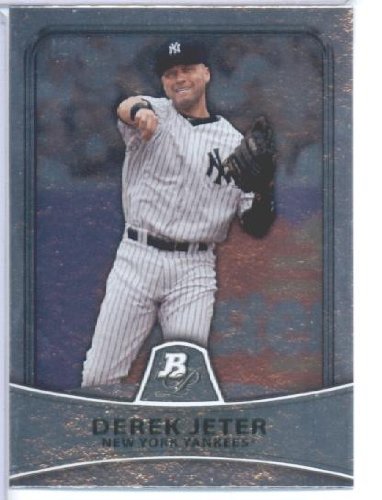 2010 Bowman Platinum Baseball Card # 2 Derek Jeter New York Yankees