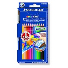 Staedtler 144 10NC12 - Farbstift Noris Club aquarell 12 St�ck Pefc Pure