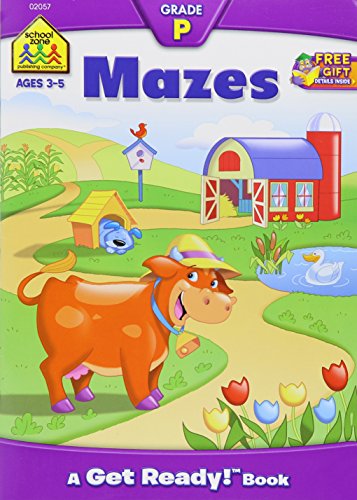 Mazes: A Get Ready Book, Grade P (Get Ready Books)