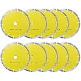 ダイヤモンドカッター 外径180mm セグメント 乾式 【10枚セット】