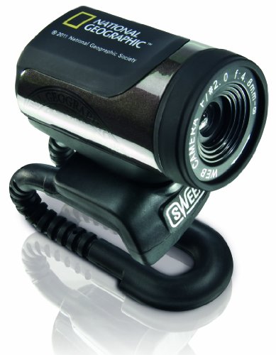 SWEEX National Geographic HD Webcam Bronze 5 element lens built in microphone 720p HD Preisvergleich
