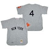 New York Yankees Authentic 1938 Lou Gehrig Road Jersey By Mitchell & Ness Size 52