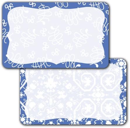 Wallpaper Patterns - Assorted Adhesive Labels