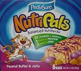 Pediasure Nutripals Bar, Peanut Butter and Jelly, 1.4 Ounces (Pack of 36)