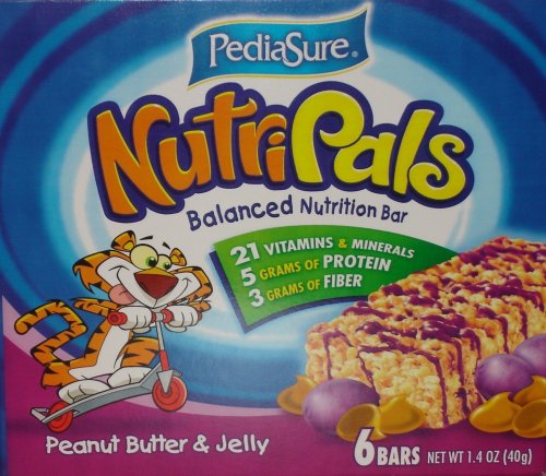 Pediasure Nutripals Bar, Peanut Butter and Jelly, 1.4 Ounces (Pack of 36) by PediaSure