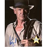 Harrison Ford Signed Portrait 8x10 #A