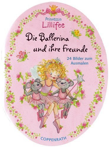 Prinzessin Lillifee - Die Ballerina und ihre Freunde. 24 Bilder zum Ausmalen
