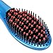 Dreavil Instant Magic Silky Styling, Anion Care, Anti Static Ceramic/Scald, Zero Damage, Massage Straightening Irons, Detangling Hair Brush, Blue