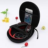 Elegiant® Headphone Earphone Headset Case Bag for Sennheiser HD218 228 238 Sony MDR-ZX100 etc