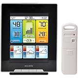 AcuRite 02007 Digital Weather Center with Morning Noon and Night Precision Forecast Thermometer, 8-Inch