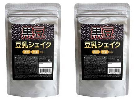 黒豆豆乳シェイク　2個セット(黒豆+豆乳ダイエットシェイク)