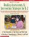 Ready-to-use Reading Assessments & Intervention Strategies For K-2 (Scholastic Ready-To-Use)