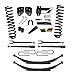Skyjacker F176524KS Class II Suspension Lift Kit 6 in. Lift Incl. Front Coil Springs Rear Leaf Springs Adjustable 4-Links Class II Suspension Lift Kit