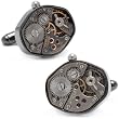 Gunmetal Watch Movement Cufflinks