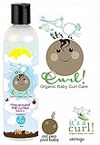 Curls Its a Curl Organic Baby Curl Care Ring Around the Curlies - Leave in Cream 8oz