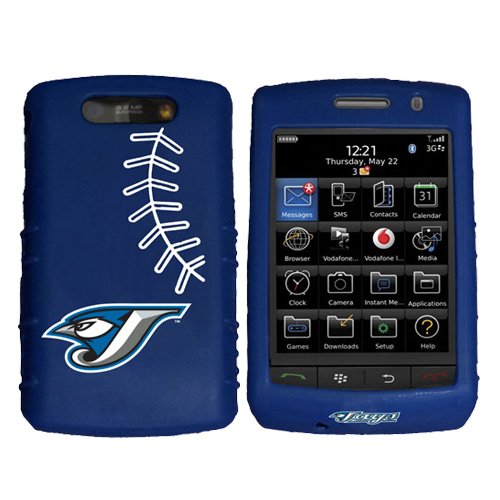 iFanatic MLB Toronto Blue Jays Cashmere Silicone Blackberry Storm Case