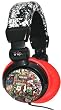 iHip MVF10264RT Marvel Retro Extreme DJ Headphone, Red/Black