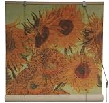 51kHRfb939L. SL160 window shades blinds Dutch art of the printed Impressionists 6ft. Along VG Sunflower Bamboo Matchstick Roll Window Blinds Shades 3ft Wide 51kHRfb939L. SL160 window shades blinds Dutch art of the printed Impressionists 6ft. Along VG Sunflower Bamboo Matchstick Roll Window Blinds Shades 3ft Wide