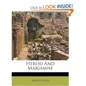 Large Makeup Organizer on Herod And Mariamne Am Lie Rives 9781173877750 Amazon Com Books