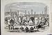 1863 Settlers Maori Native Village Hawkes Bay Old Print