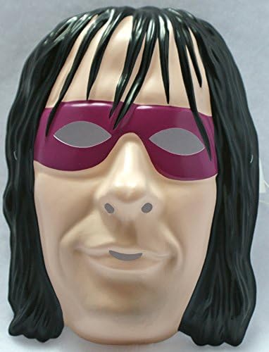WWF Brett Hart Vintage Halloween Mask PVC Wrestling WWE WCW 1993 The Hitman YO28