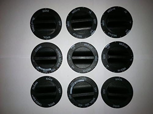 Whirlpool Range Control Knob Kit MN391165 PS389194 AH389194 EA389194