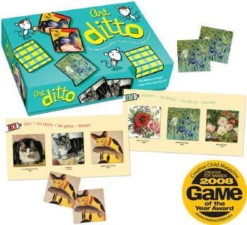 Art Ditto Memory Card Game
