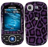 Purple Leopard Hard Case Cover for Samsung Strive A687