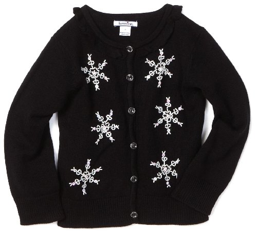 Hartstrings Girls 2-6X Toddler Snowflake Cardigan 