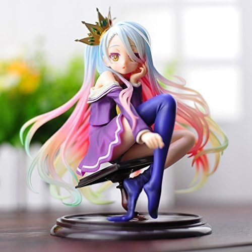 J Conner No Game No Life Shiro PVC Action Figure Collectible Model Toy by J Conner