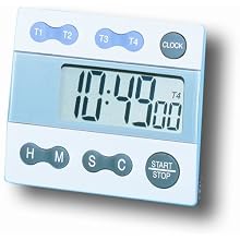 General Tools TI388 Digital 4-Channel Timer and Clock