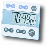 General Tools TI388 Digital 4-Channel Timer and Clock