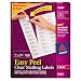Avery� 5660 Easy Peel Clear Mailing Labels for Laser Printers, 1